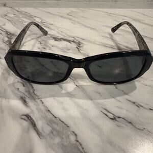Guess GU7683 01B Black Women Square Plastic Sunglasses Frame 55-17-140 Read